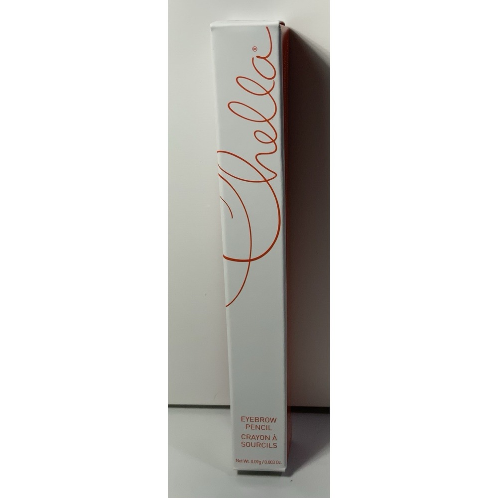 Chella Eyebrow Pencil Ebony 0.003‎ Oz. NEW SEALED NIB